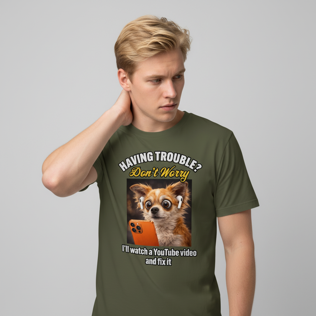 Having Trouble Watch A YouTube Video T-Shirt