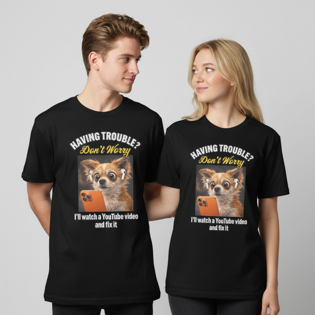 Having Trouble Watch A YouTube Video T-Shirt